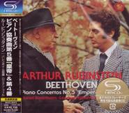 Artur Rubinstein (piano), Daniel Barenboim (conductor), London Philharmonic Orchestra - Beethoven: Piano Concerti Nos. 4 & 5 [SHM-CD] (Japan Import)