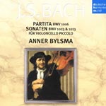 Anner Bylsma (cello) - J.S. Bach: Cello Piccolo - Sonata No.2, Partita No.3 For Solo Violin, Flute Partita (Japan Import)