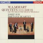 Smetana Quartet, Josef Suk - Mozart : String Quintets No.3 & No.4 [Blu-spec CD] (Japan Import)