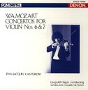 Kantorow(Vn)Hager / Netherlands Chamber Orchestra - Mozart: Violin Concertos Nos.6, 7 [Blu-spec CD] (Japan Import)