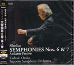 Tadaaki Otaka (conductor), Sapporo Symphony Orchestra - Sibelius: Symphonies Nos. 6 & 7, Andante Festivo [SACD Hybrid] (Japan Import)