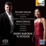 Radek Baborak (horn), Yu Kosuge (piano) - R. Strauss: Horn Concerto No. 1 (for horn & piano), etc. [SACD Hybrid] [HQCD] (Japan Import)