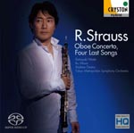 Tomoyuki Hirota (oboe), Andrew Grams (conductor), Tokyo Metropolitan Symphony Orchestra - R. Strauss: Oboe Concerto, Four Last Songs (for oboe)  [SACD Hybrid] [HQCD] (Japan Import)