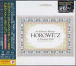 Vladimir Horowitz (piano) - Horowitz at Carnegie Hall: An Historic Return [SACD Hybrid] (Japan Import)