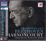 Nikolaus Harnoncourt (conductor), Concentus Musicus Wien - Beethoven: Symphonies Nos. 4 & 5 [Blu-spec CD2] (Japan Import)