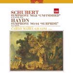 Carlo Maria Giulini (conductor), Philharmonia Orchestra - Schubert: Symphony No.8 & Haydn: Symphony No.94 (Japan Import)