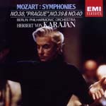 Herbert von Karajan (conductor), Berlin Philharmonic Orchestra - Mozart: Symphony 38, Symphony 39, Symphony 40 (Japan Import)