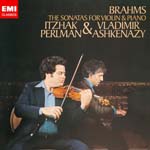 Itzhak Perlman (violin), Vladimir Ashkenazy (piano) - Brahms: Violin Sonatas (Japan Import)