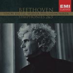Simon Rattle (conductor), Vienna Philharmonic Orchestra - Beethoven: Symphony No.2 & No.5 (Japan Import)