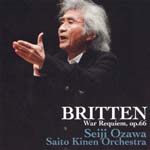 Seiji Ozawa (conductor) - Kiseki no New York Live III Britten: War Requiem [SHM-CD] (Japan Import)