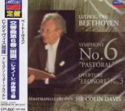 Colin Davis (conductor), Staatskapelle Dresden - Beethoven: Symphony No. 6 'Pastoral,' Leonore Overture No. 3 (Japan Import)