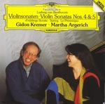 Gidon Kremer (violin), Martha Argerich (piano) - Beethoven: Violin Sonata No.4, 5 (Japan Import)