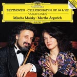 Mischa Maisky (cello), Martha Argerich (piano) - Beethoven: Cello Sonata No. 3, 4, 5 (Japan Import)