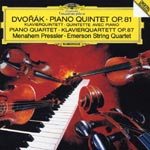 Menahem Pressler (piano), Emerson String Quartet - Dvorak: Piano Quintet (Japan Import)