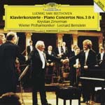 Krystian Zimerman (piano), Leonard Bernstein (conductor), Vienna Philharmonic Orchestra - Beethoven: Piano Concerti Nos. 3 & 4 (Japan Import)