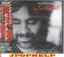 Andrea Bocelli (tenor) - Sentimento (Japan Import)
