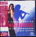 Anne-Sophie Mutter (violin), James Levine (conductor), Berliner Philharmoniker - Carmen-Fantasie [SHM-SACD] [Limited Release] (Japan Import)