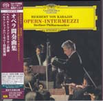 Herbert von Karajan (conductor), Berliner Philharmoniker - Opera Intermezzi (Single Layer) [SHM-SACD] [Limited Release] (Japan Import)